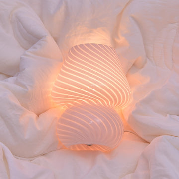 Glass Mushroom LED Lamp